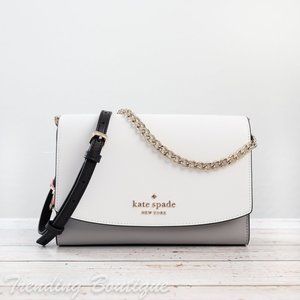 NWT Kate Spade Carson Colorblock Convertible Crossbody in Nimbus Grey